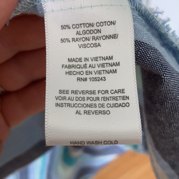 EUC spring/summer wrap dress Bobeau - Picture 4 of 4